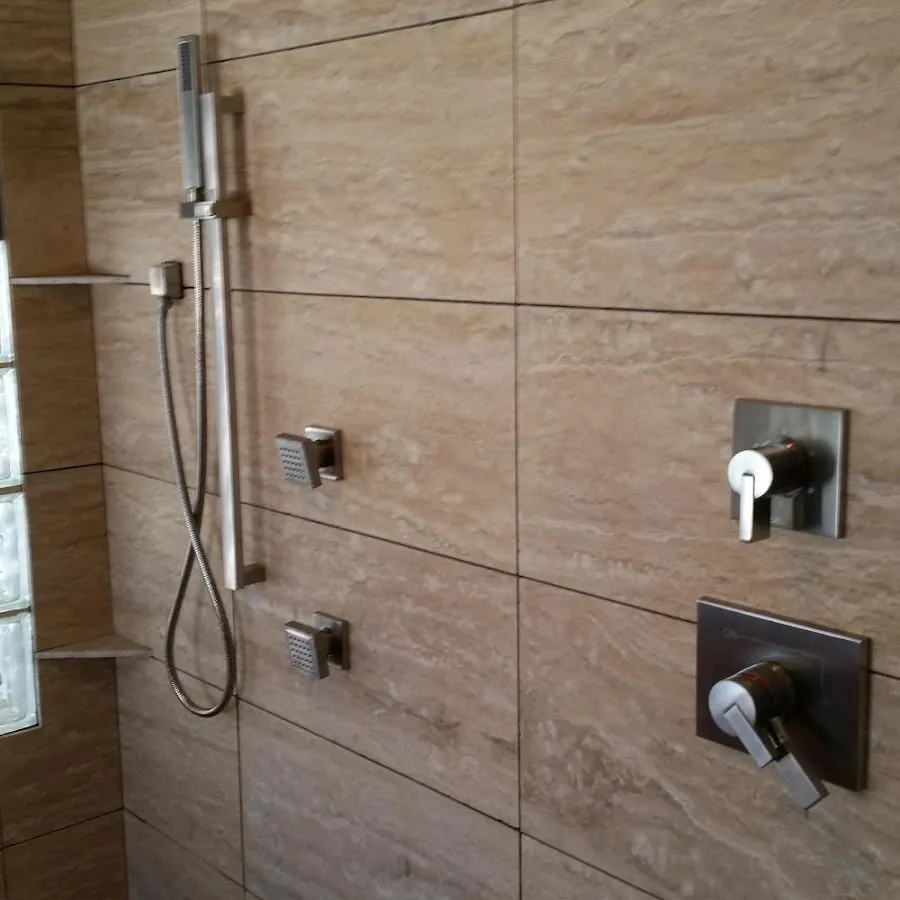 Shower fixture installation for Water Heater Replacement in Boone